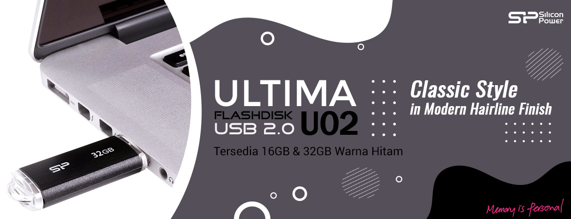 Silicon Power Ultima U02 Flashdisk USB2.0